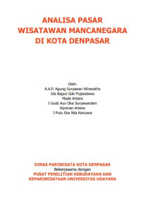 ANALISA PASAR 
WISATAWAN MANCANEGARA 
DI KOTA DENPASAR