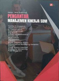 Pengantar Manajemen Kinerja SDM