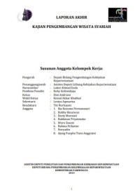 KAJIAN PENGEMBANGAN WISATA SYARIAH