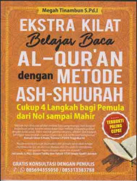 Ekstra Kilat Belajar Baca Al-Quran Dengan Metode Ash-Shuurah