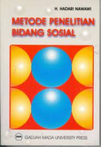 Metode Penelitian Bidang Sosial