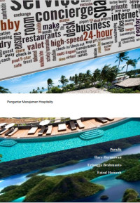 Pengantar Manajemen 
Hospitality
