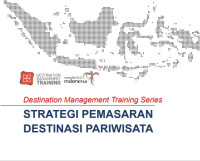TRATEGI PEMASARAN
DESTINASI PARIWISATA